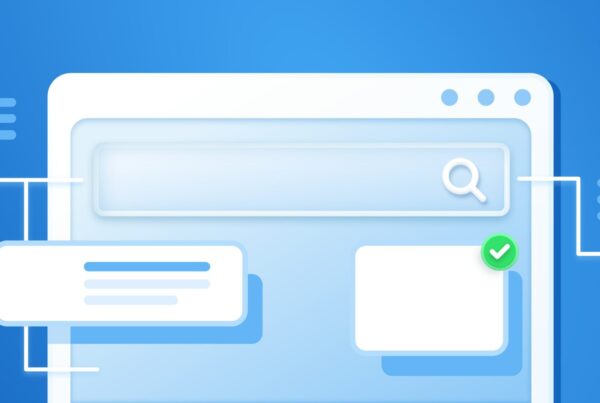Illustration of an online store interface representing ecommerce website reviews and customer